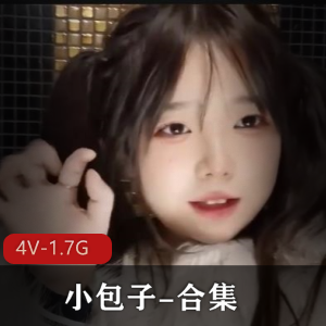 小包子合集[4V1.7G]：超人气女主老司机力荐，颜值童颜大球美颜滤镜，糖心合作正片棒棒糖，下载观看！