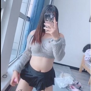 狍狍灰色毛衣连体渔网女仆服原版水印5V2.5G