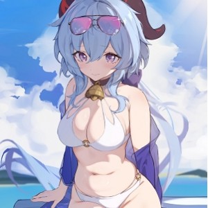 原神甘雨超大视频图片合集V:5三人游:17715.8G百度盘