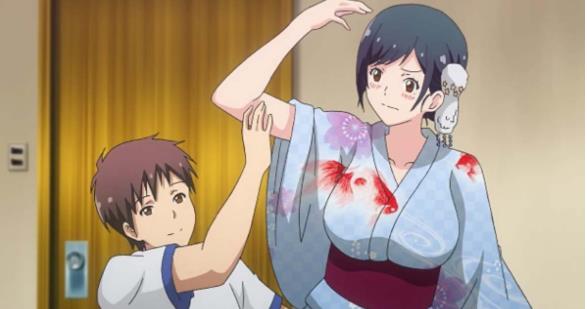 高清60帧AI去码动漫《向日葵ハ夜ニ咲ク》，男女主角夫妻生活揭秘