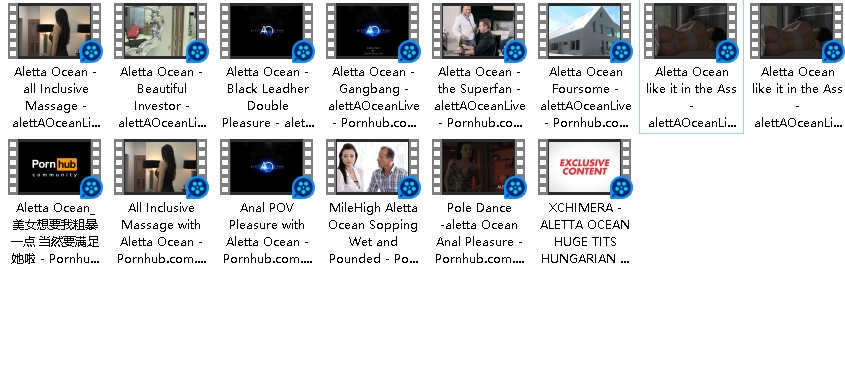 《P站艳星AlettaOcean：大罩杯、胖臀、艳星特质，活泼可爱的表情、温柔抚摸的动作、撩人的眼神，海洋姐的身份，演绎性感漂亮的样子！》