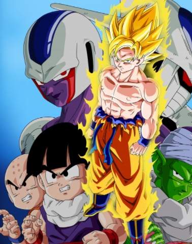 数码宝贝三语合一:七龙珠,悟空,悟天克斯,贝吉塔