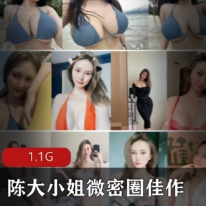 网红陈大小姐姐微密圈佳作，1.1G视频资源让你大饱眼福