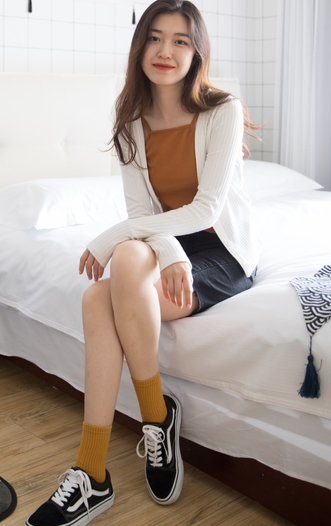 自行打包物恋传媒172期足系列恋足棉袜裸足套图