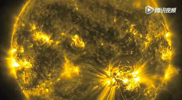 NASA发布：震撼来袭！30分钟4K太阳视频，揭示绝美外表！