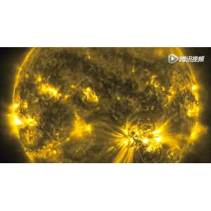 NASA发布：震撼来袭！30分钟4K太阳视频，揭示绝美外表！