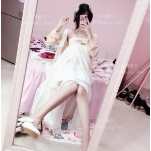 虎牙新晋美女主播小清殿下：古典美人浮力姬，37V-_9.5G最新视频合集，汉服旗袍民风水手服女仆装白姬，让你的视线无法自拔！