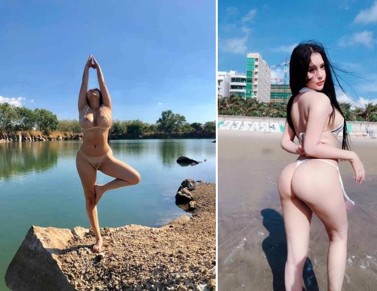 Onlyfans大波浪美pongkyubi1995：性感连衣裙、白色披肩、YouTube美食博主，2.7G高科技视频资源