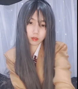 《韵韵露脸》：斗鱼新贵浮力姬COS麻衣绝版完整合集_清纯反差婊日系校服技术乖巧粉丝