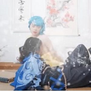 《王者荣耀：穿越时空的英雄，宫本武藏与蔡文姬，1V434M的视频精彩资源》