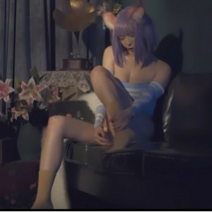 斗鱼超人气美女模特主播老牌COS网红浮力姬巨R女神（秋和柯基）最新散播合集