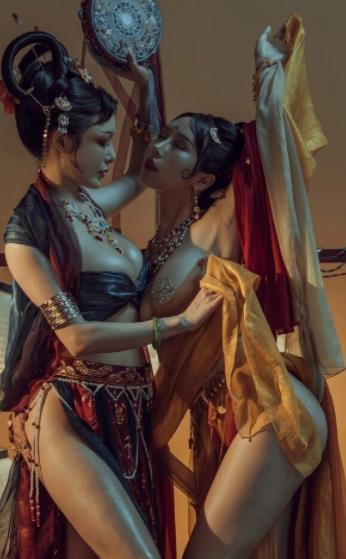 斗鱼超人气美女模特主播老牌COS网红浮力姬巨R女神（秋和柯基）最新散播合集