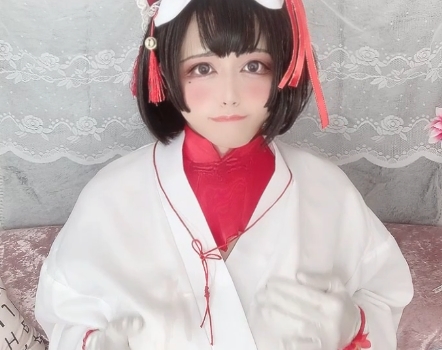 日本伪娘Cosplay套装22V10G百度盘睡衣+布偶猫咪玩具+黑色衬衫+墨镜+男人装