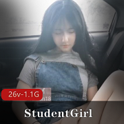 泰国小姐姐JK颜值身材爆表，26V视频1.1G菩萨般表情