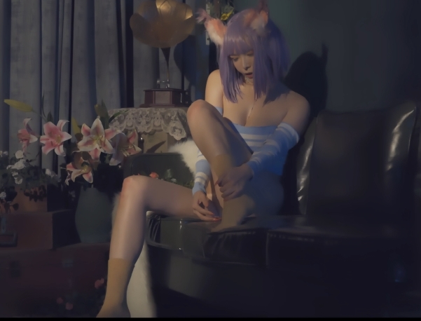 斗鱼超人气美女模特主播老牌网红浮力姬巨女神秋和柯基最新散播合集?