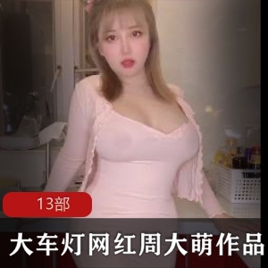 网红周大萌的大车灯作品合集