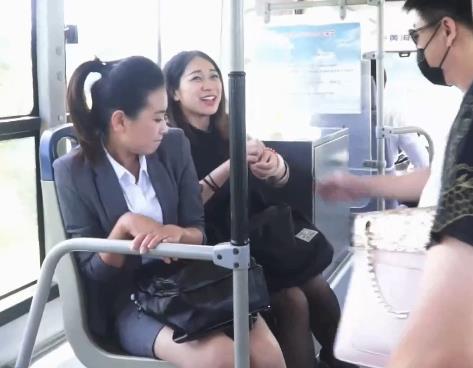 逍遥公交绳艺：微信群作品，多人运动，精选女主，2V-2.4G