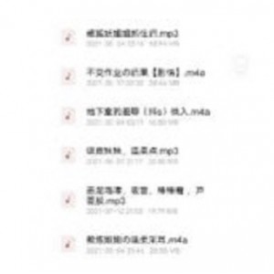 虎牙网红美女声优主播AS梦R音频合集