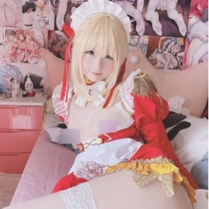 最新虎牙超人气粉嫩有尺度美女COS【极品罗莉】（misa呆呆）最新稀缺有尺度作品合集【16V-1.45G百度云】