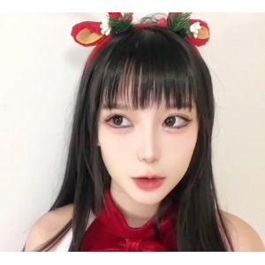 足艺视频百度盘超人气美少女欲梦圣诞特辑1V600M，自行打包线下约会催精。