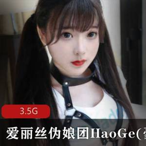 TS伪娘爱丽丝团HaoGe豪歌最新合集3.5G，角色扮演社保视频