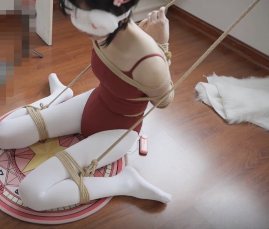 虎牙白丝芭蕾妹1V1.17G嘴上功夫特训